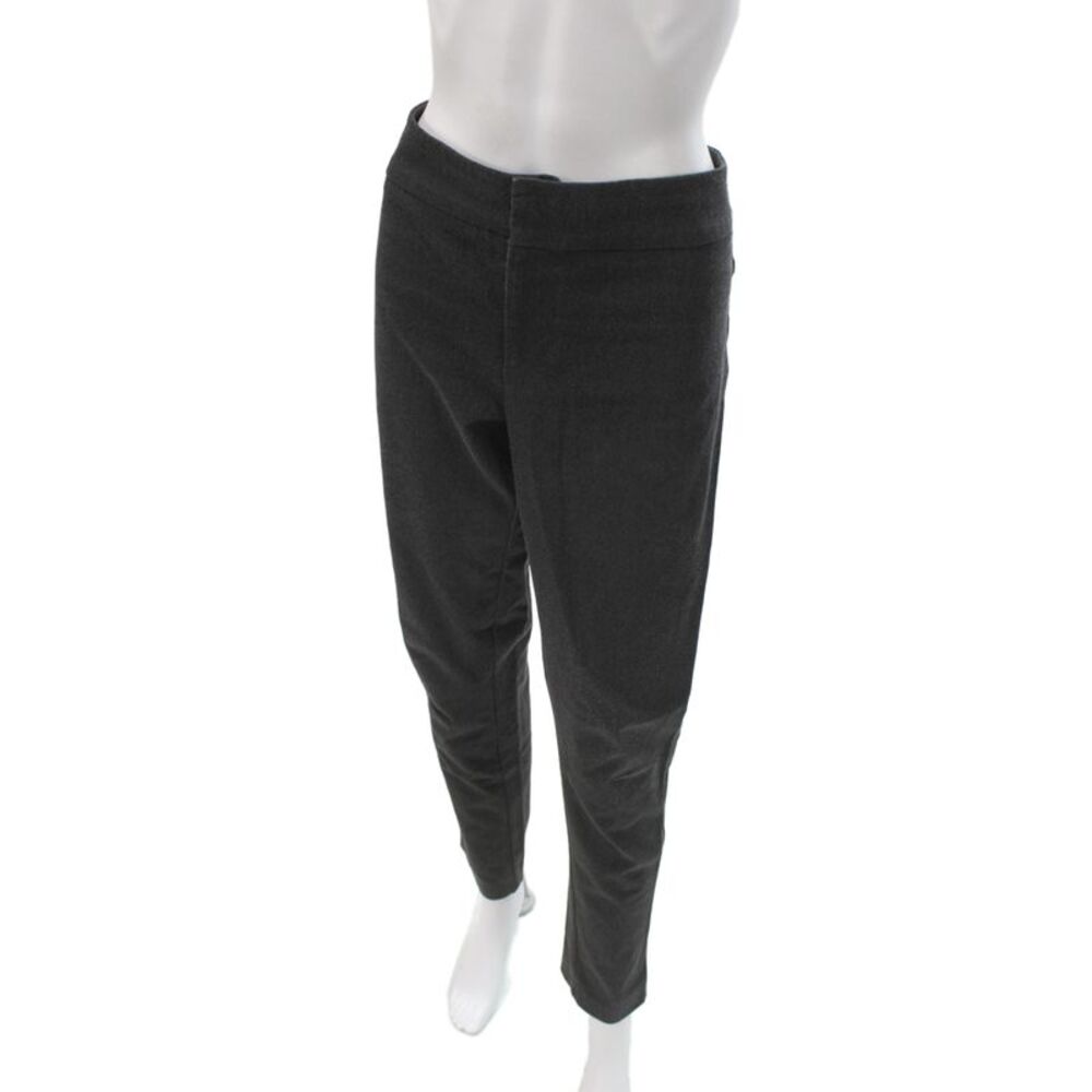 Ecru Women Gray Dress Pants Cotton Blend Pull On Inseam 28 Size 6